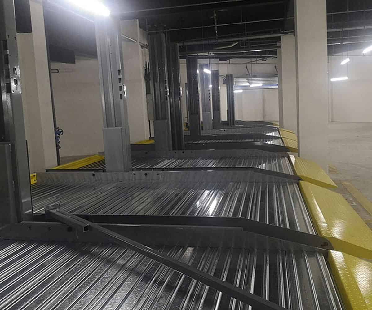 玉屏兩柱簡易類機械停車場改造