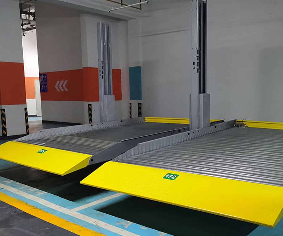 道真三層升降橫移式機(jī)械立體停車設(shè)備維保