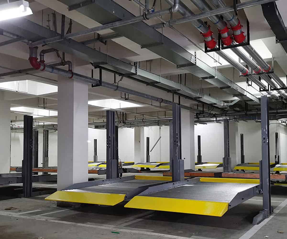 六枝雙柱停車設(shè)備租用