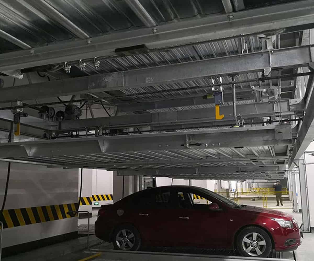 貴定兩層簡易升降類停車庫回收