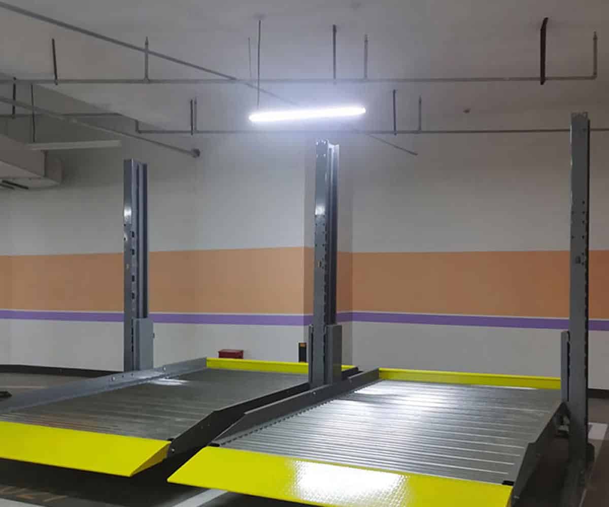 黃平雙層升降平移式立體停車庫短租