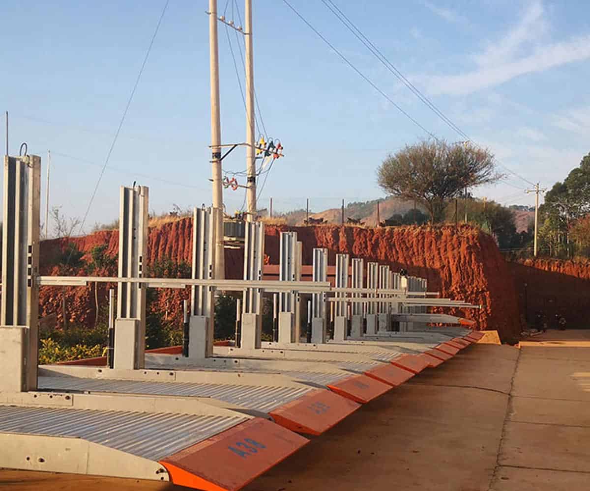 道真雙層升降橫移機(jī)械停車二手