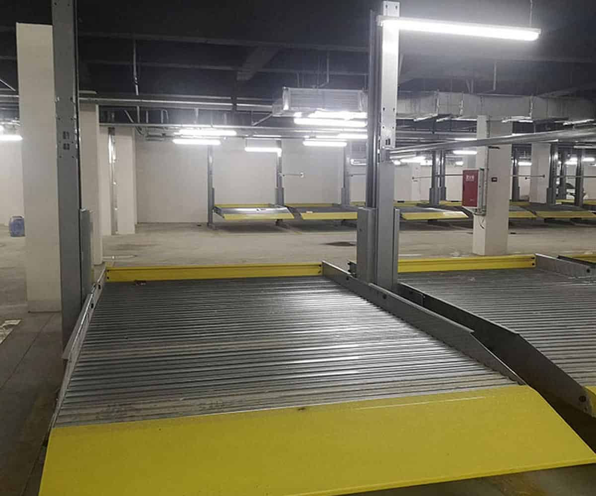 紫云三層升降橫移機械停車場回購