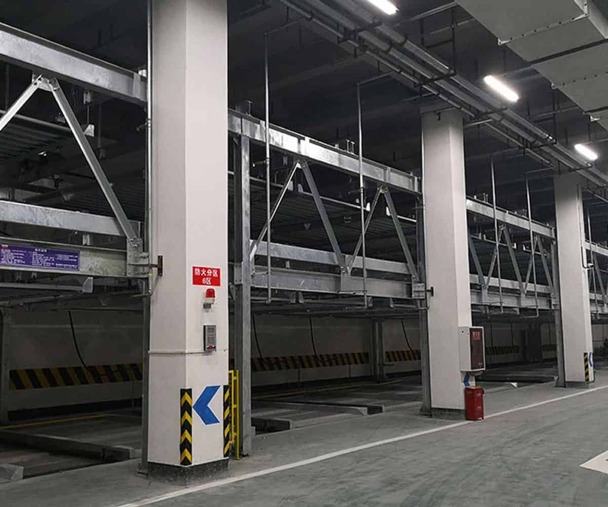 關嶺雙層升降橫移機械停車設備長租