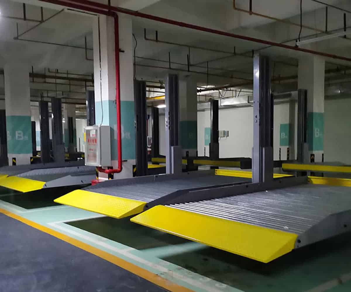 錦屏兩層簡易升降機械停車場價格