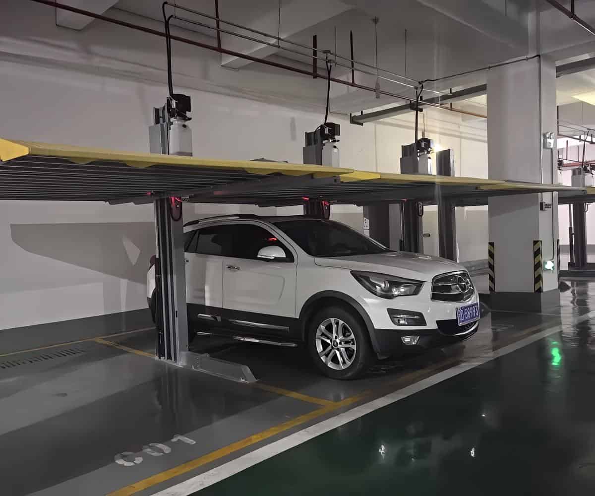 荔波兩柱式立體停車位安裝使用說明書