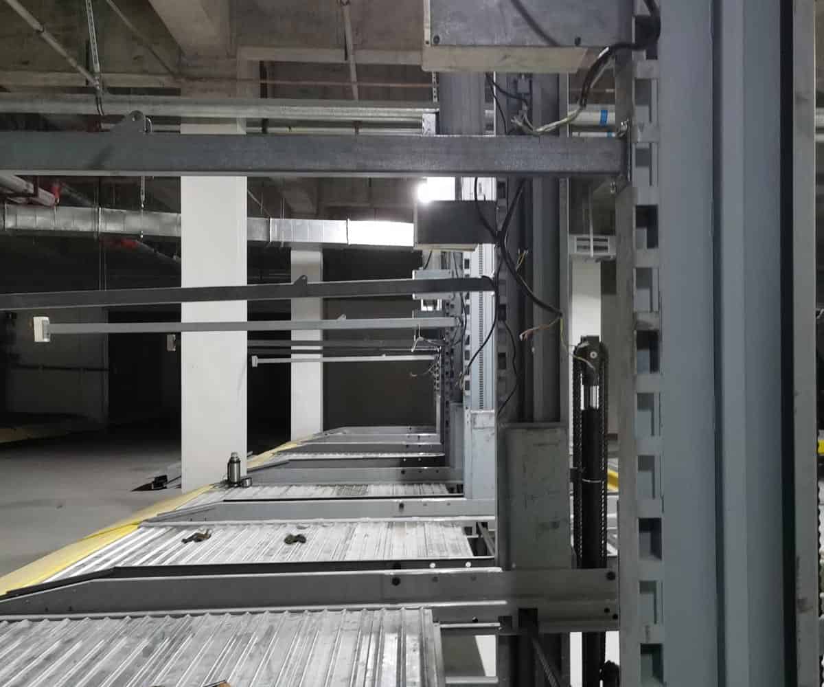 碧江立體停車庫系統管理中心的講解