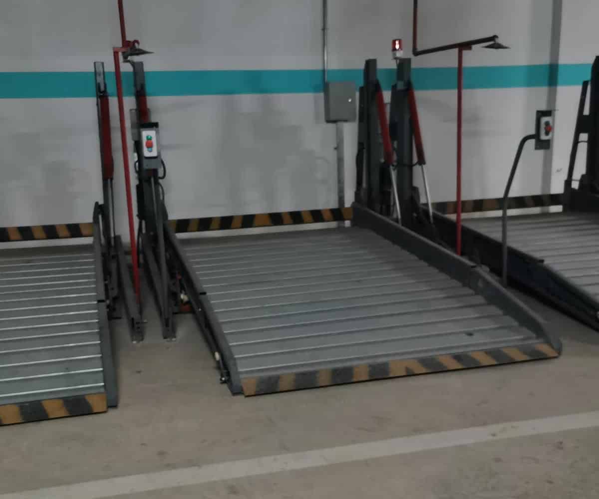 赤水兩柱簡易升降類機械停車位