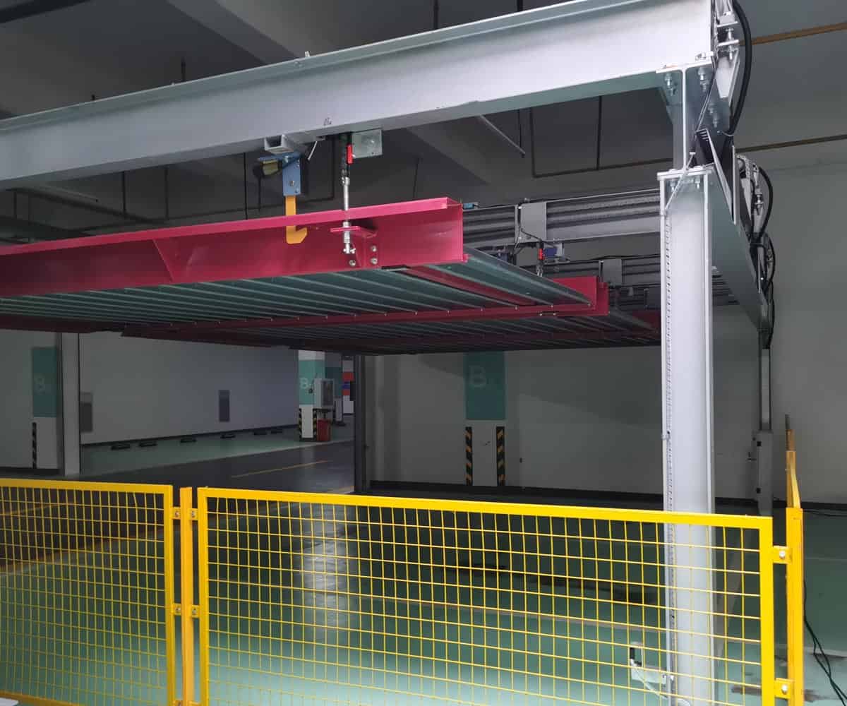 道真四柱簡(jiǎn)易升降式機(jī)械車庫