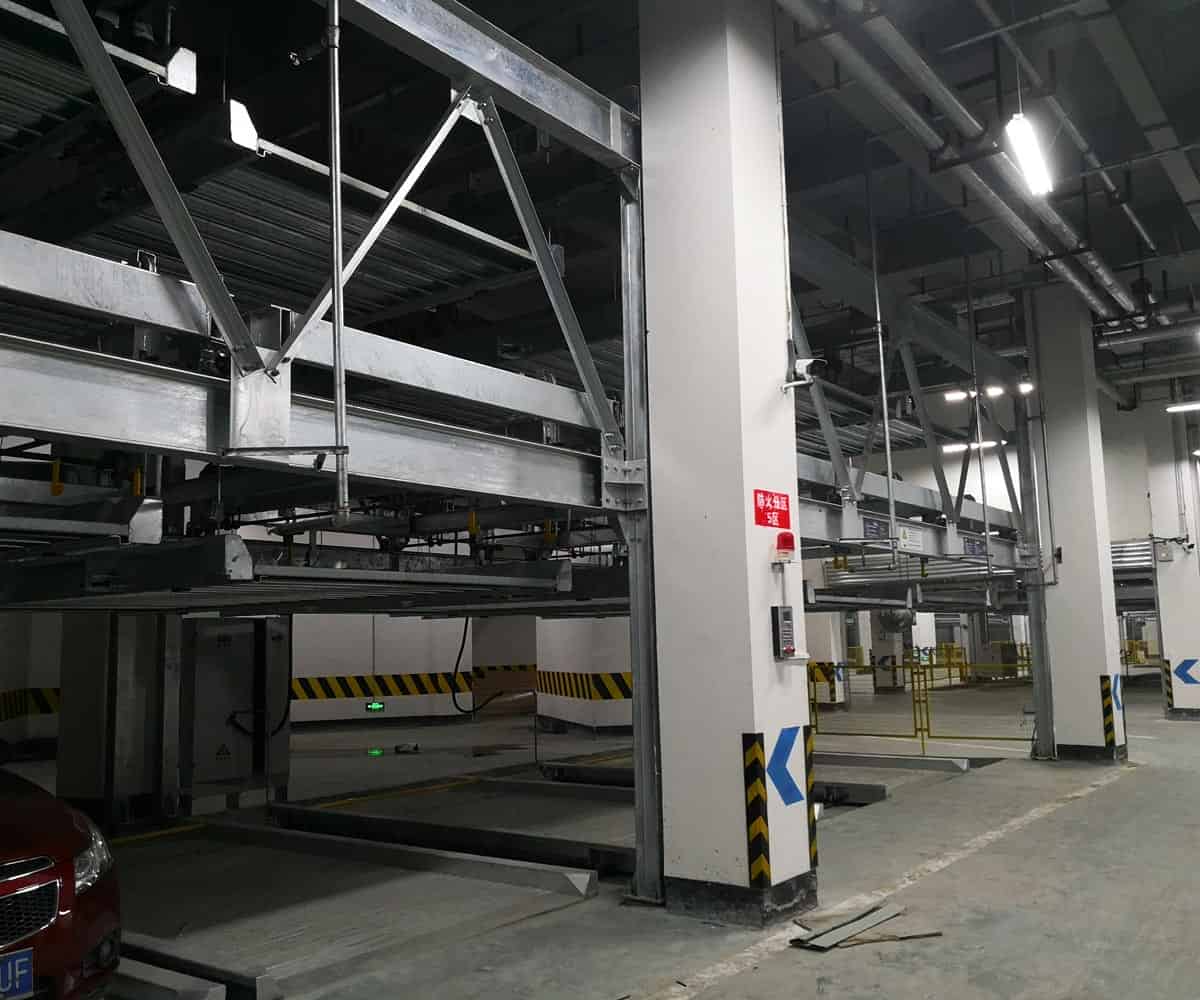 赤水五層升降橫移式機械車庫
